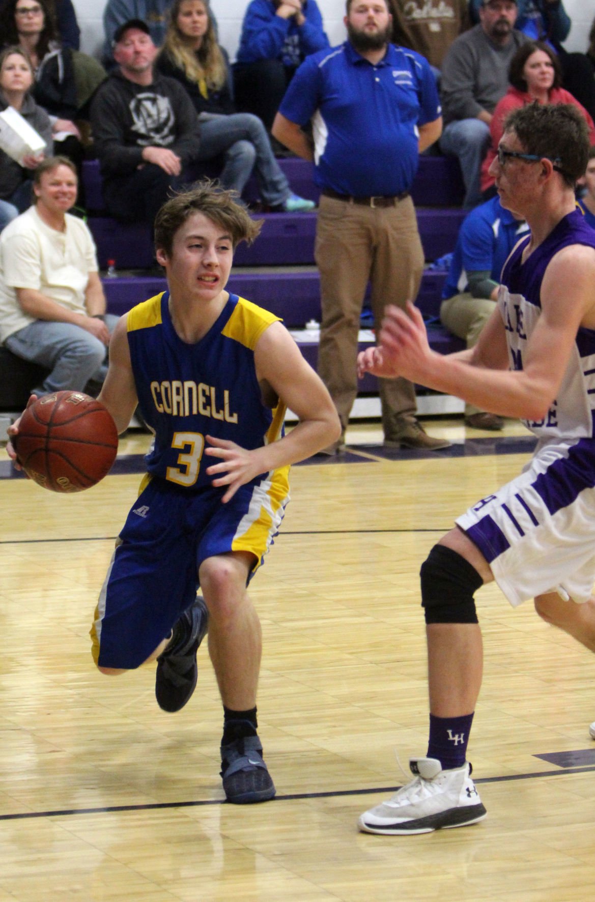 Cornell at Lake Holcombe boys basketball 12-4-18